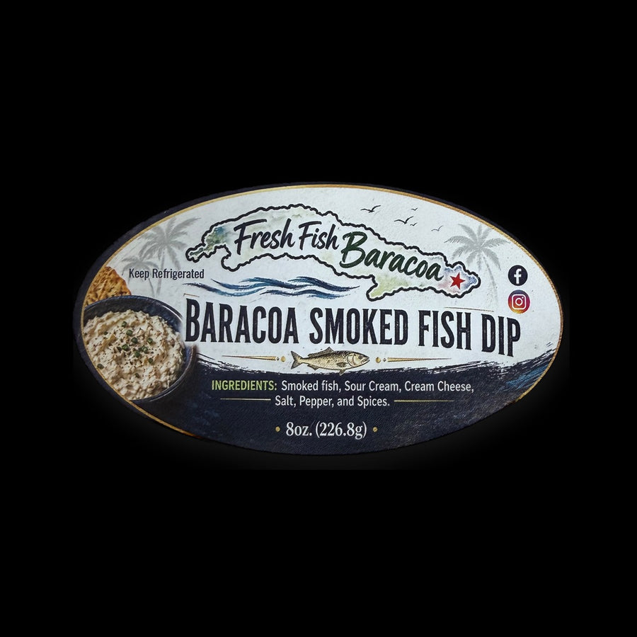 Baracoa Smoked Fish Dip 8 oz (Dip de Pescado Ahumado)