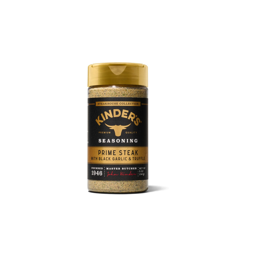Kinder's Prime Steak Seasoning with Black Garlic & Truffle 10.5 oz