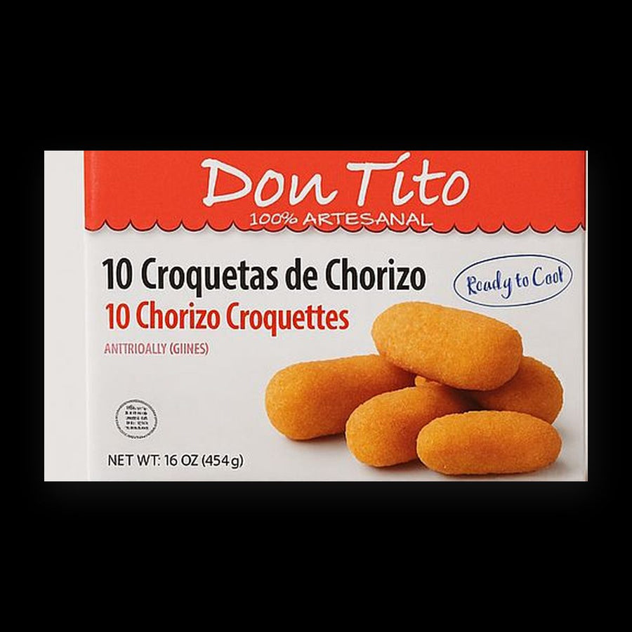 Don Tito Croquetas de Chorizo (10 u., 16 oz)
