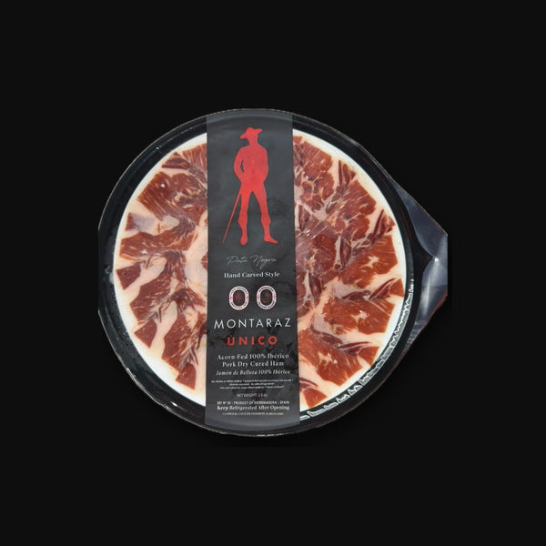 Montaraz Único Jamón de Bellota 100% Ibérico Loncheado 2.5 oz