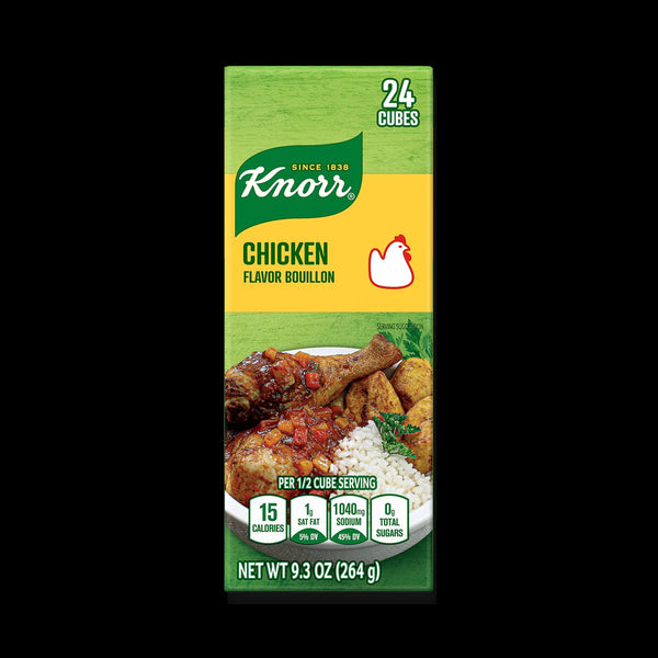 Knorr Chicken Bouillon 24 cubos 9.3 oz