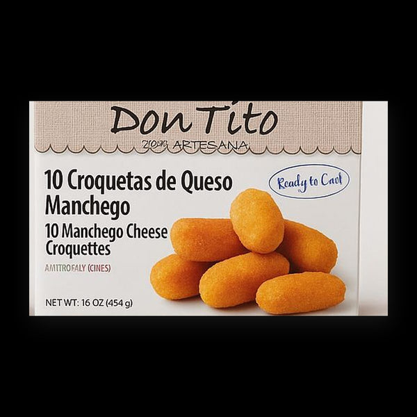 Don Tito Croquetas de Queso Manchego (10 u., 16 oz)
