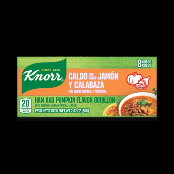 Knorr Caldo de Jamón y Calabaza 8 cubos