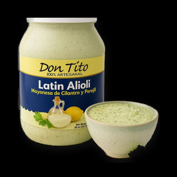 Don Tito Latin Alioli (Mayonesa de Cilantro y Perejil)